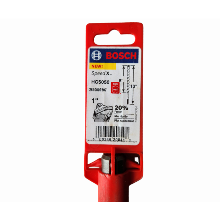 BOSCH HAR7222 BITS/HAMMER 1" X 8" X 13"