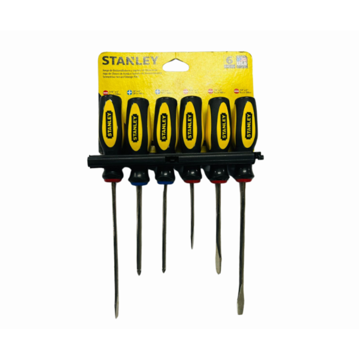 STANLEY HAR3152 SCREWDRIVER/STANLEY 6PC #60-060S