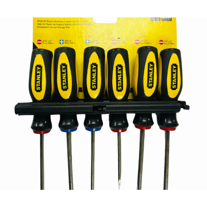 STANLEY HAR3152 SCREWDRIVER/STANLEY 6PC #60-060S