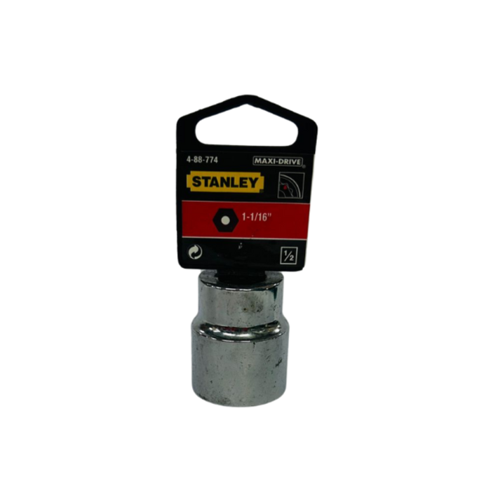 STANLEY HAR2044 1 1/16'' SOCKET 1/2" DR 6PT 4-88-774
