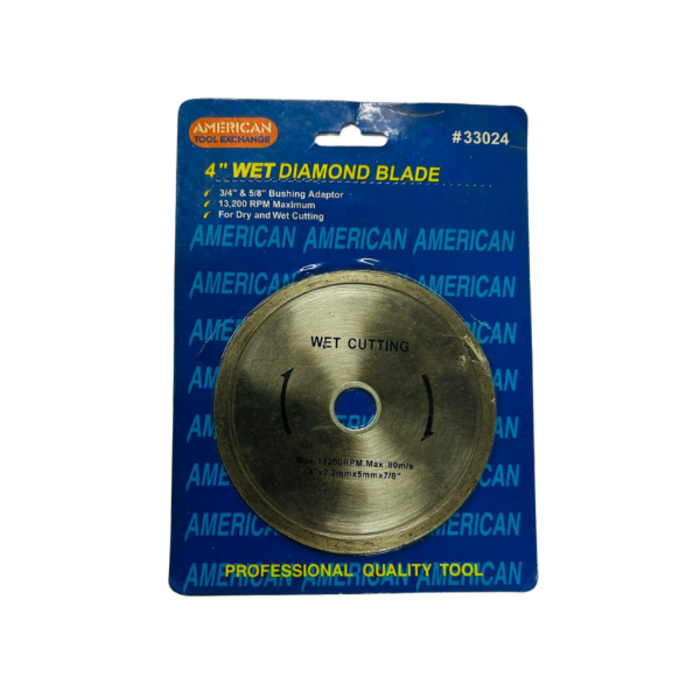 AMERICAN TOOL EXCHANGE HAR2384 BLADE/WET TILE 4" WHD-P4W