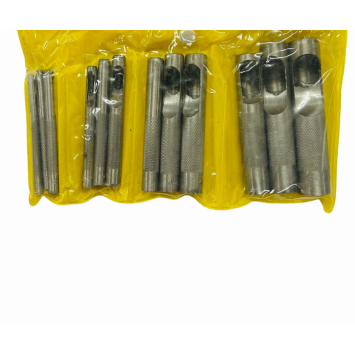 HAR2856 PUNCH/HALLOW-SET 12PCS PUN-H12