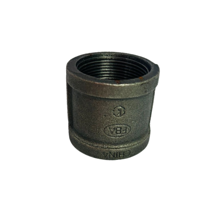 HAR2263 BLACK IRON COUPLING FEMALE 1-1/2''