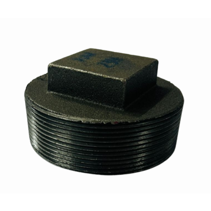 HAR2310 PLAIN PLUG-4" BLACK IRON