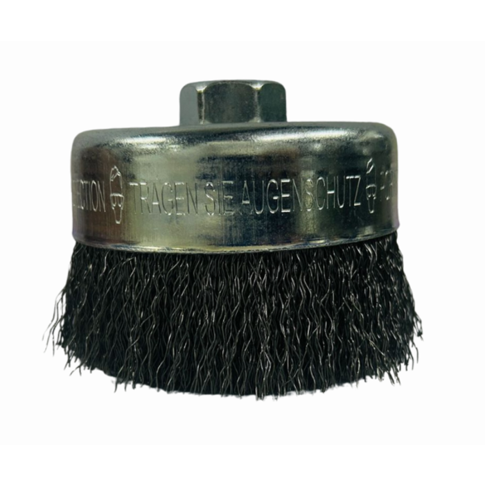 HAR1289 4" BRUSH/WIRE CUP CRIMPED WHEEL WB-525-NIL