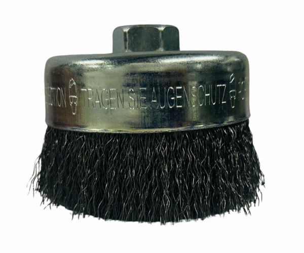 HAR1289 4" BRUSH/WIRE CUP CRIMPED WHEEL WB-525