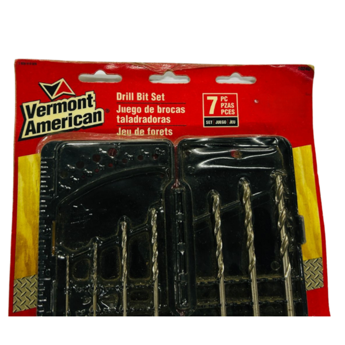 VERMONT AMERICAN HAR 1368 7 PCS DRILL BIT SET VERMONT AMERICA 1024