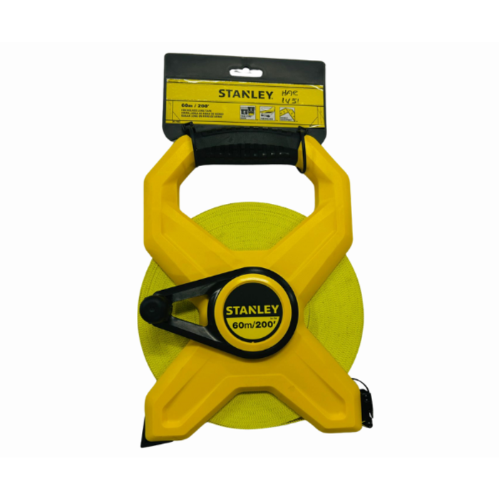 STANLEY HAR1451 FIBERGLASS TAPE/MEASURING 200FT/60M 34-794S