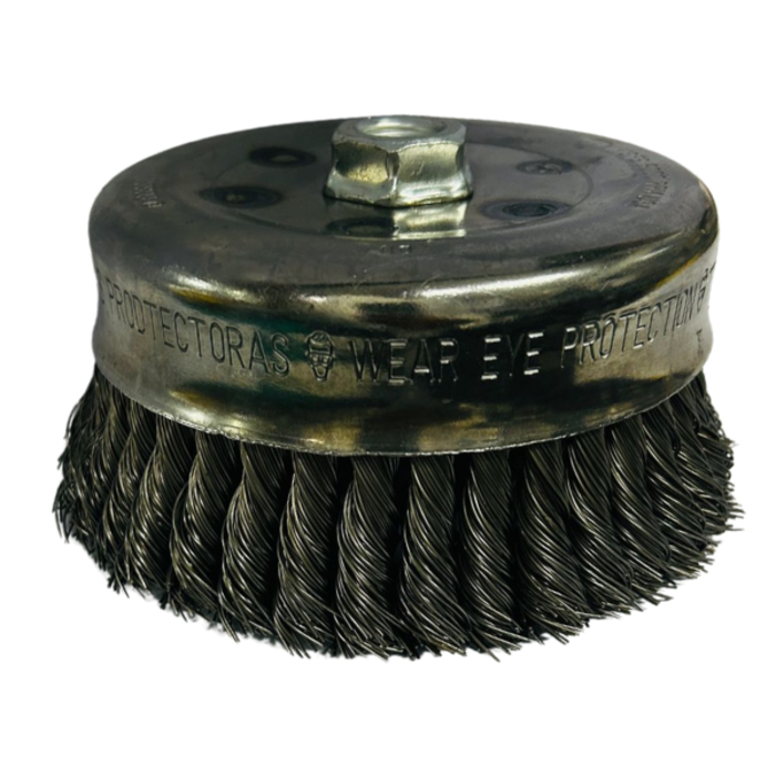 HAR1297 BRUSH/WIRE CUP KNOTTED WHEEL #WB-0511