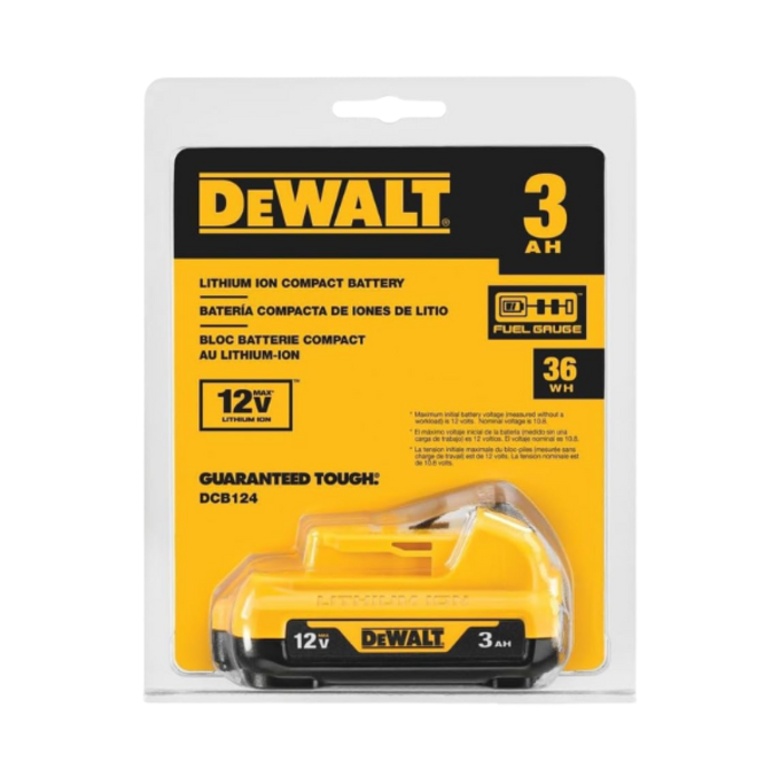DEWALT HAR1873 BATTERY/CORDLESS 12V 3.0AH DCB120