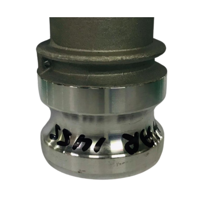 HAR1455 ADAPTER*HOSE SHANK/2" CL-E200-AL ALUMINIUM