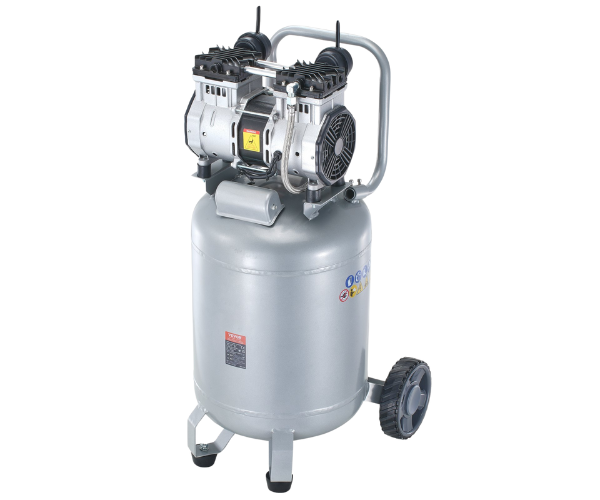 VEVOR IND5929/ VEVOR 13 GALLON AIR COMPRESSOR , 125PSI WORKING PRESSURE 2HP 4.6 SCFM@90PSI OIL FREE 110V #DOF1500-50V-1-D/S