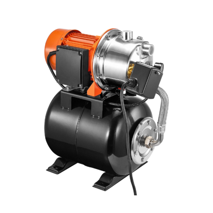 VEVOR IND5930/VEVOR 1.6 HP AUTOMATIC PRESSURE PUMP 1320 GPH NSF