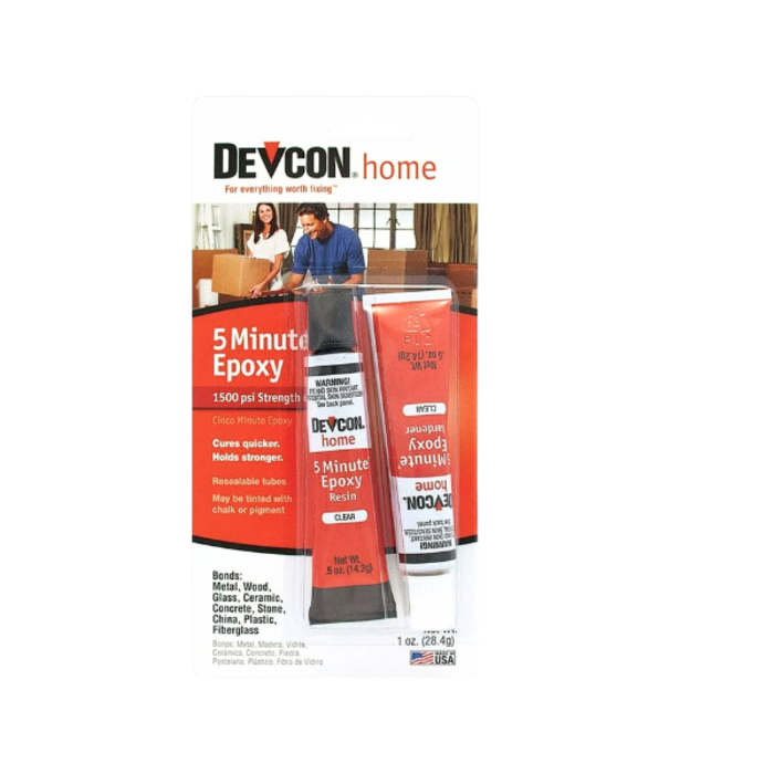 DEVCON VEH11818 PLASTIC STEEL 5 MINUTE EPOXY