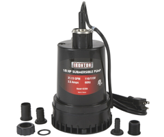 IRONTON IND5637 IRONTON SUBMERSIBLE WATER PUMP 42358