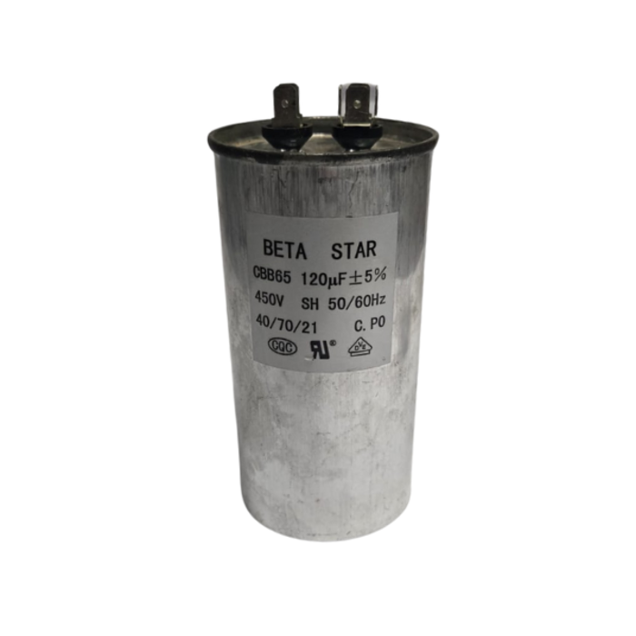 VEH12427 CAPACITOR CBB65 120UF 450V