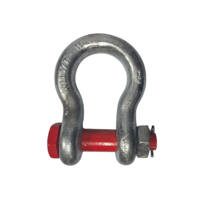 HAR9797 1-1/2'' SHACKLE WITH NUT HORSE SHOE TYPE 17TON