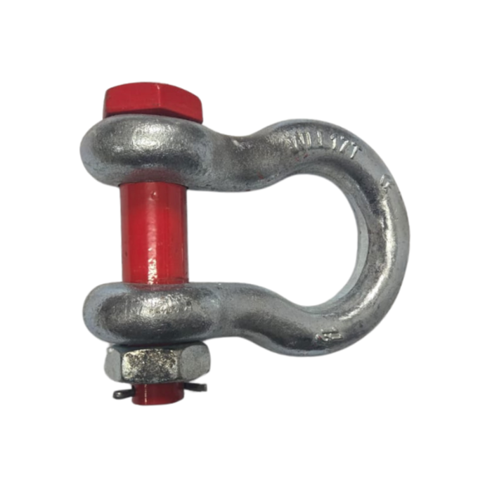 HAR9797 1-1/2'' SHACKLE WITH NUT HORSE SHOE TYPE 17TON