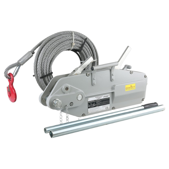 BETA STAR IND5676 3.2 TON X 20M WIRE ROPE PULLING HOIST-D/S