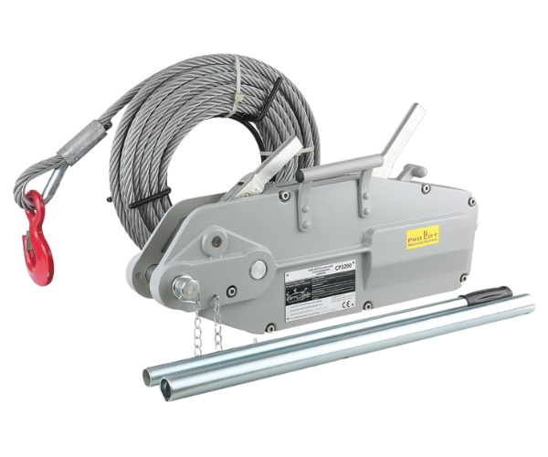 BETA STAR IND5676 3.2 TON X 20M WIRE ROPE PULLING HOIST-D/S