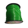VEH13025 LINE/TRIMMER GREEN-SQUARE 500FT PER ROLL