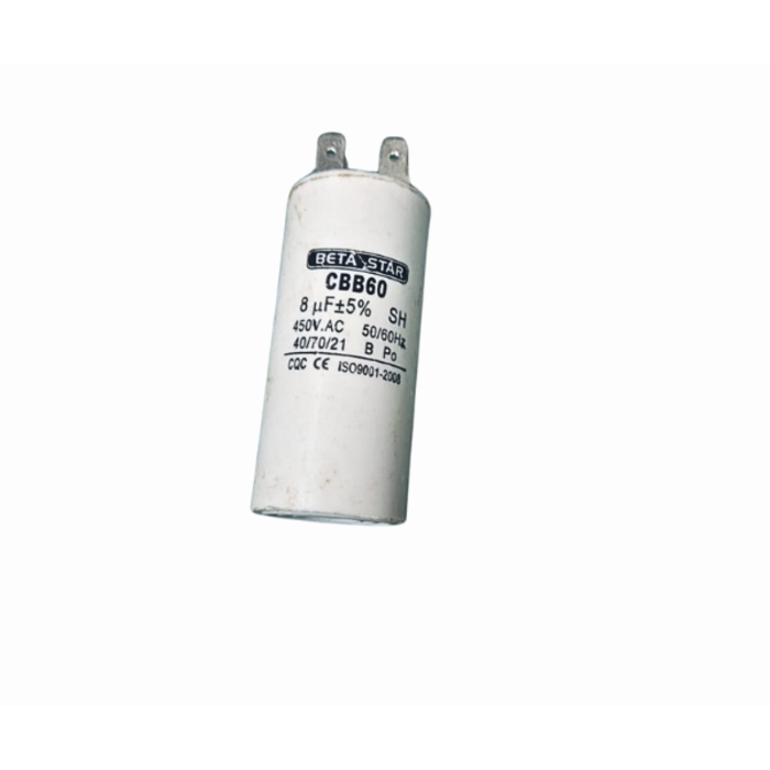 BETA STAR VEH13036 CAPACITOR/RUNNING 8UF 450VOLT