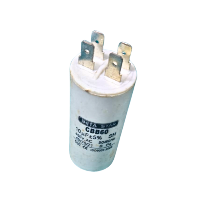 BETA STAR VEH13038 CAPACITOR/RUNNING 10UF 450V