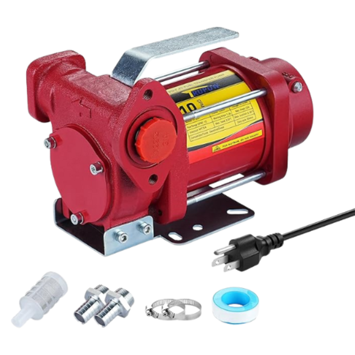 TRUPOW HAR9826/TRUPOW 110V 10GPM SELF-PRIMING HD GAS FUEL OIL TRANSFER  PUMP