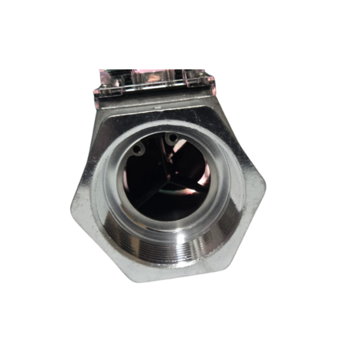 GRYVOZE HAR9822/GRYVOZE 2 INCH DIGITAL TURBINE RESET FLOW METER NPT 15.8-132GPM 6BAR