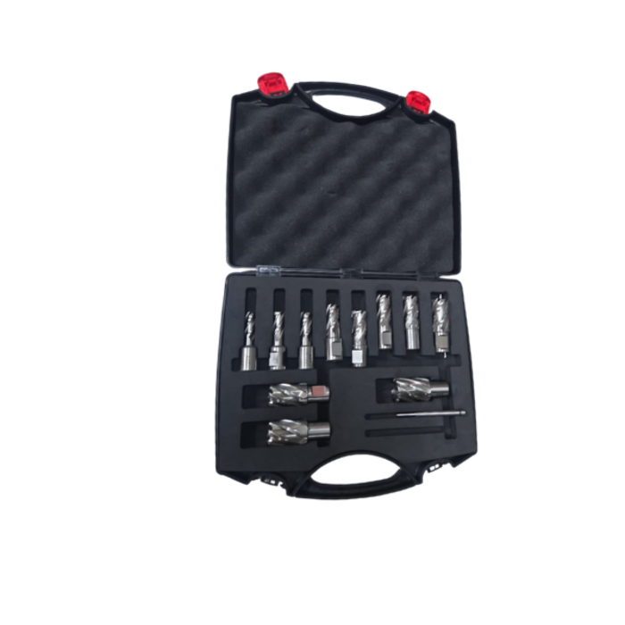 HAR9141 STEEL DRAGON TOOL 13PC HSS ANNULAR CUTTER KIT 1'' DEPTH