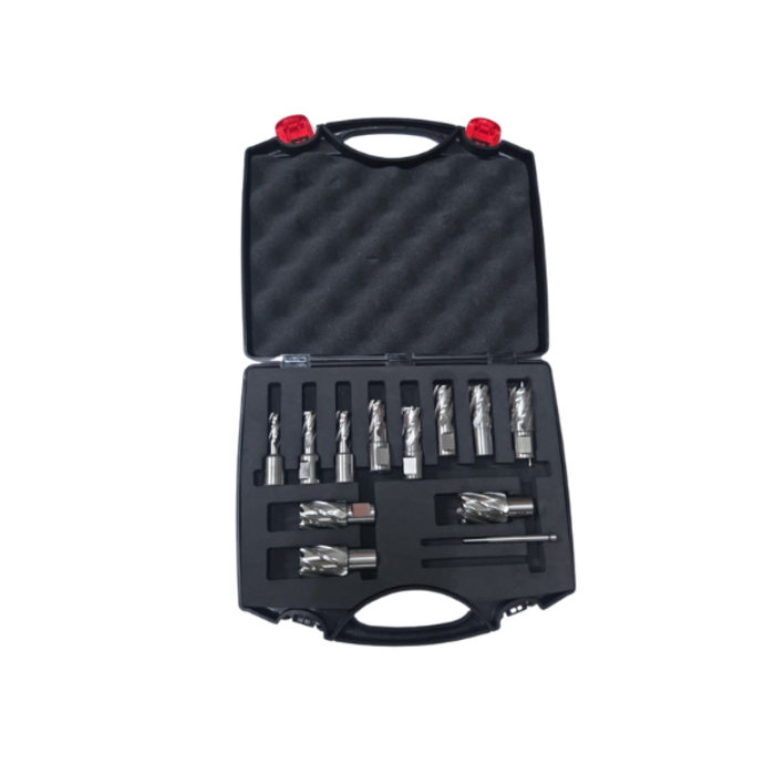 HAR9141 STEEL DRAGON TOOL 13PC HSS ANNULAR CUTTER KIT 1'' DEPTH