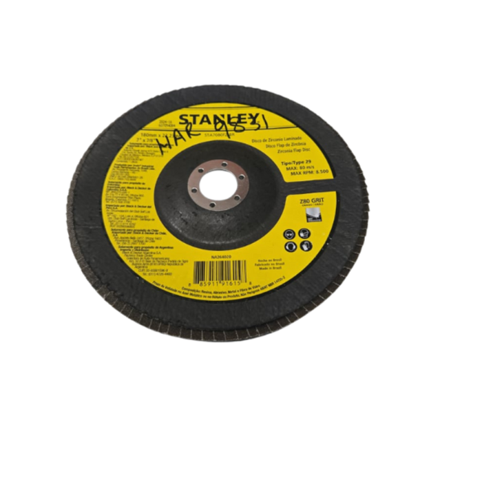 STANLEY HAR9831/F DISC STANLEY 7"X7/8" Z80FB #STA7080FZ-BR
