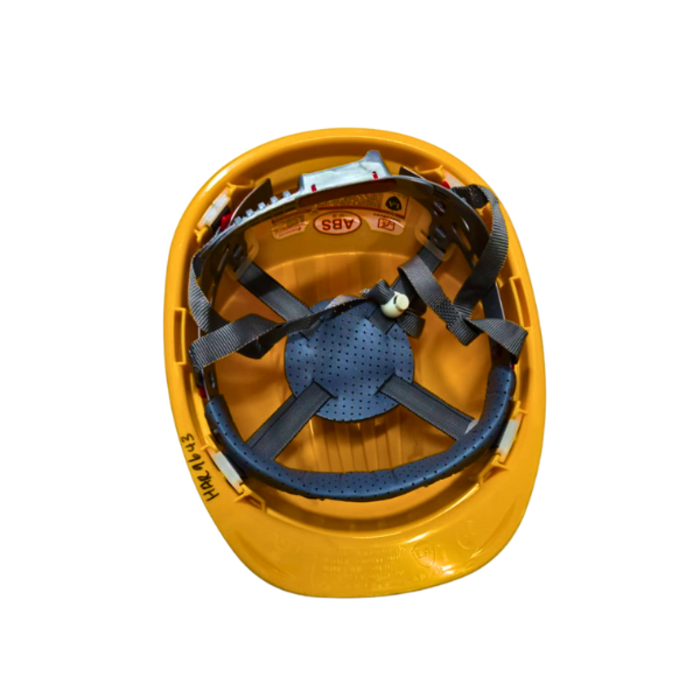 HAR9643//SAFETY HELMET YELLOW COLOR WITH REFLECTION