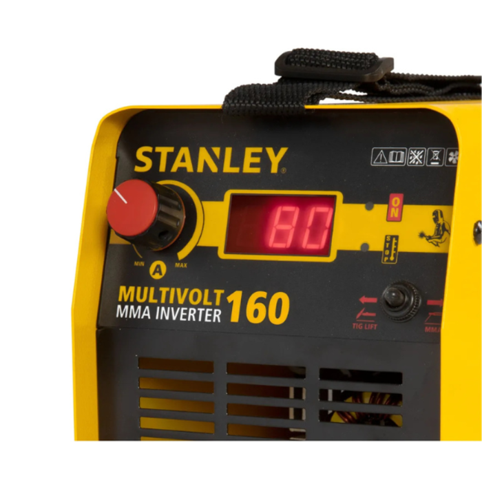 STANLEY IND5961/160A WELDING MACHINE - MULTIVOLT MMA/TIG #67866-B3