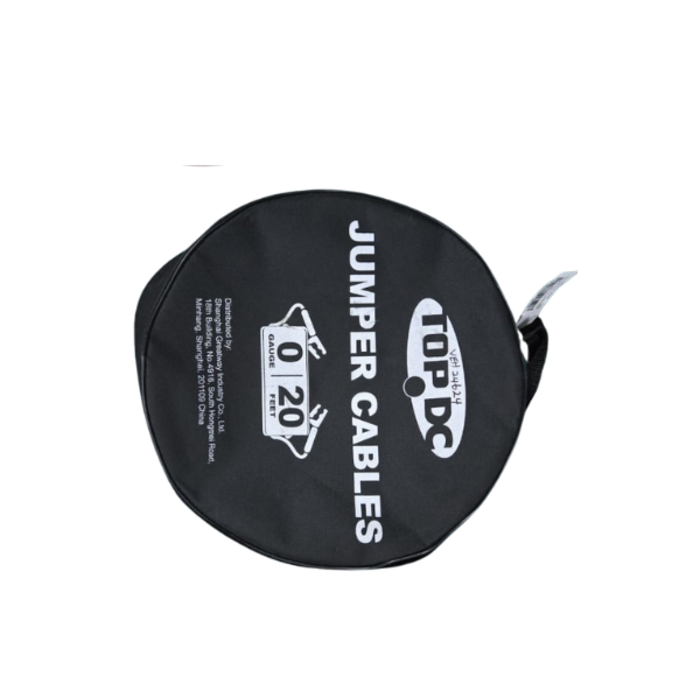 VEH24624/TOPDC JUMPER CABLES HEAVY DUTY 0 GAUGE 20 FEET 1000AMP