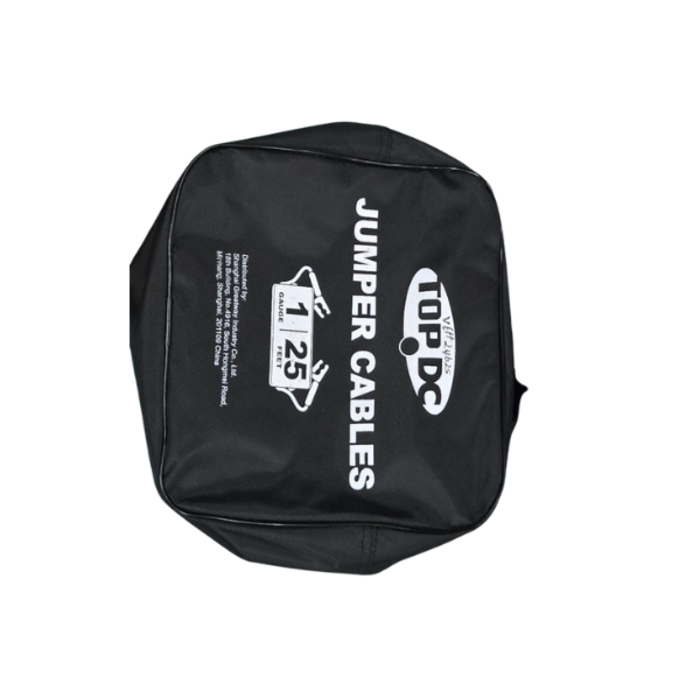 VEH24625/TOPDC 1 GAUGE 25 FEET JUMPER CABLES  FOR CAR, SUV AND TRUCKS BATT