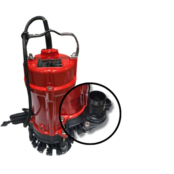 IND5953/2"SUBMERSIBLE TRASH PUMP 1.1HP 110V 60HZ 800WATTS-DX10-10-0.8-2PCS 12UF/450V