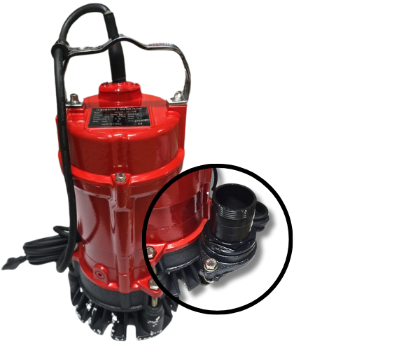 IND5953/2"SUBMERSIBLE TRASH PUMP 1.1HP 110V 60HZ 800WATTS-DX10-10-0.8-2PCS 12UF/450V