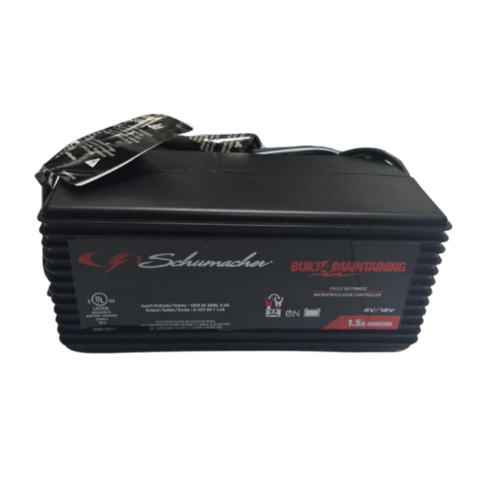 VEH24639/1.5 AMPS, 6/12 VOLTS AUTO BATTERY CHARGER/PT#SC1355