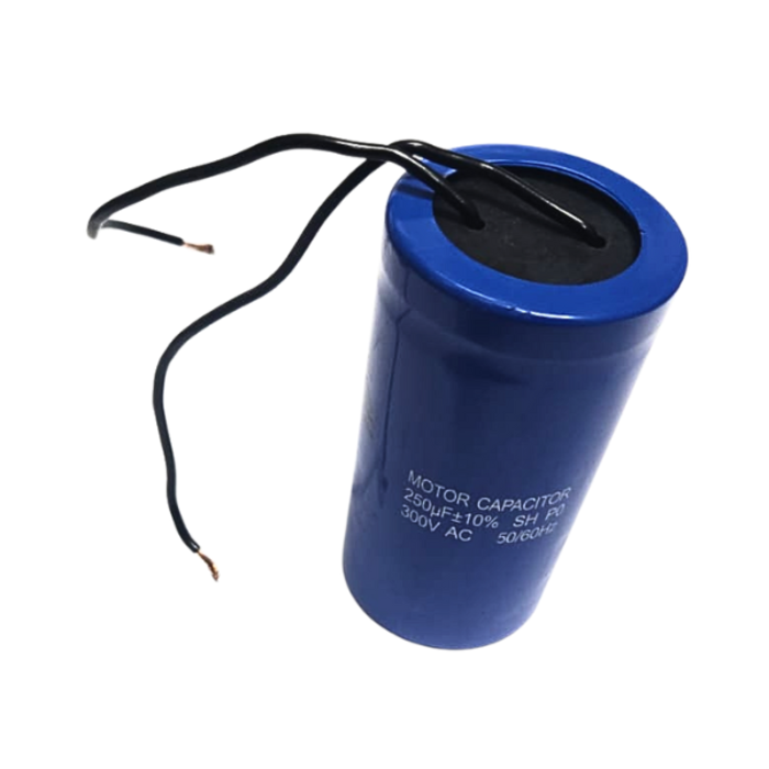 VEH24501/COMPRESSOR MOTOR ROUND 2 WIRE CAPACITOR CD60 250UF/300V