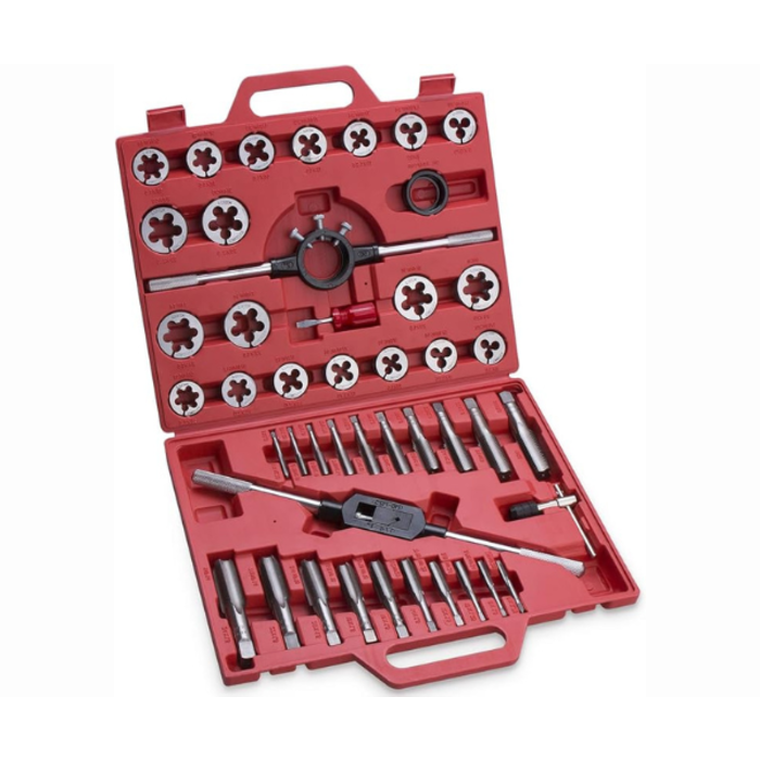 HAR9553- 51-PIECE TOMMARS M6-M24 JUMBO TAP AND DIE SET-METRIC / # K1L95844