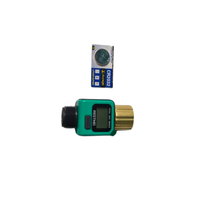 RESTMO HAR9821/RESTMO WATER FLOW METER WITH BRASS INLET METAL THREAD