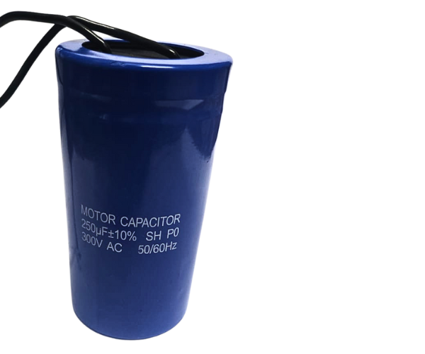 VEH24501/COMPRESSOR MOTOR ROUND 2 WIRE CAPACITOR CD60 250UF/300V