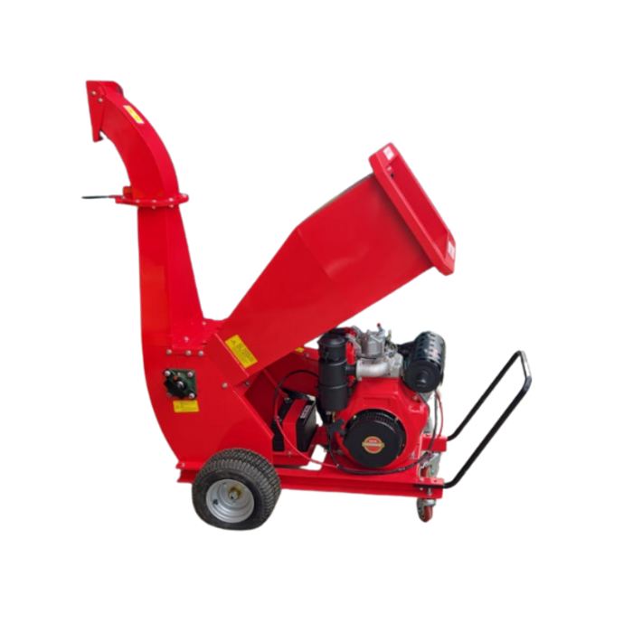 IND5966/COCONUT SHELL SHREDDER WITH DIESEL ENGINE 192F(E) 12HP 8.2KW 3600RPM