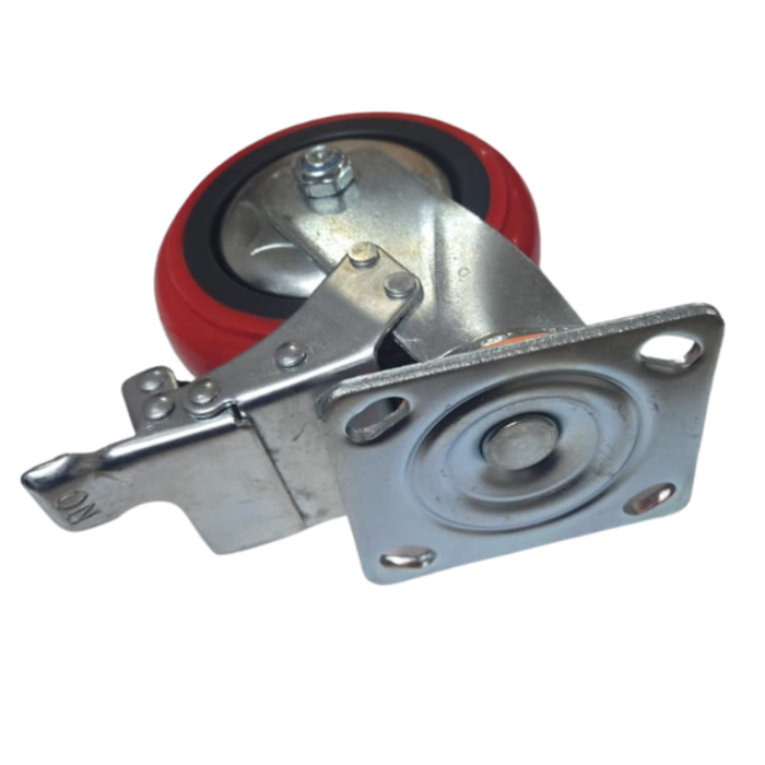 HAR9872/6" WHEEL WITH BRAKES