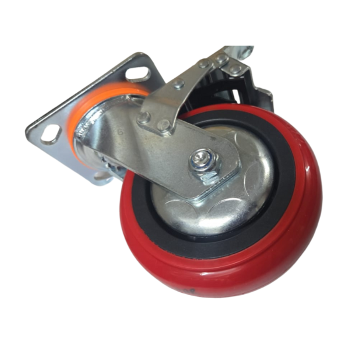 HAR9872/6" WHEEL WITH BRAKES