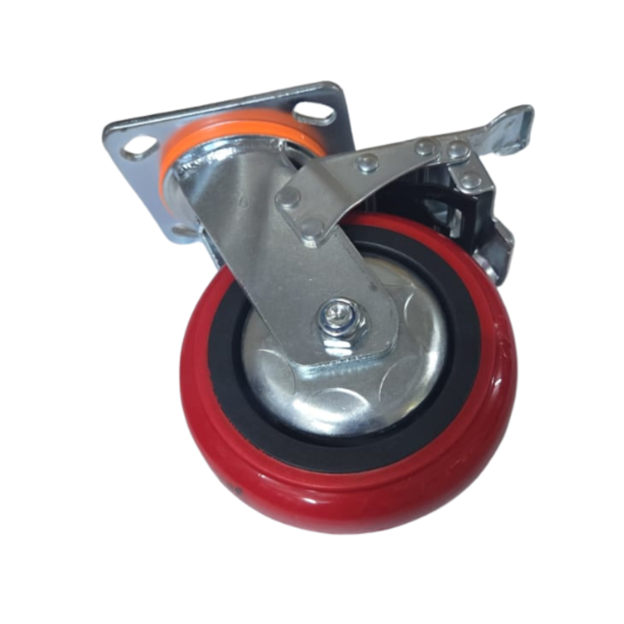HAR9872/6" WHEEL WITH BRAKES