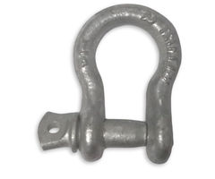 HAR3731 SHACKLES 1/4" 0.05KG  WITH PIC SCREW