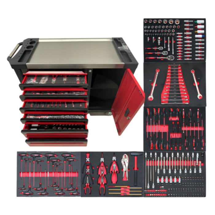 HAR9847/TOOL CHEST TROLLEY CABINET(258 SET TOOL)