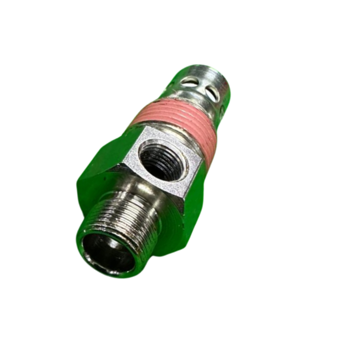 VEH12639 VALVE/CHECK 031-0037RP-- 1/2" NPT x 3/8" TUBE x 1/8" BLEEDER VALVE